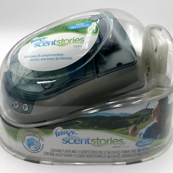 New Bionair Febreze Scent Stories Player Scent Disc Bundle SSP500 Air Freshener - Picture 1 of 5
